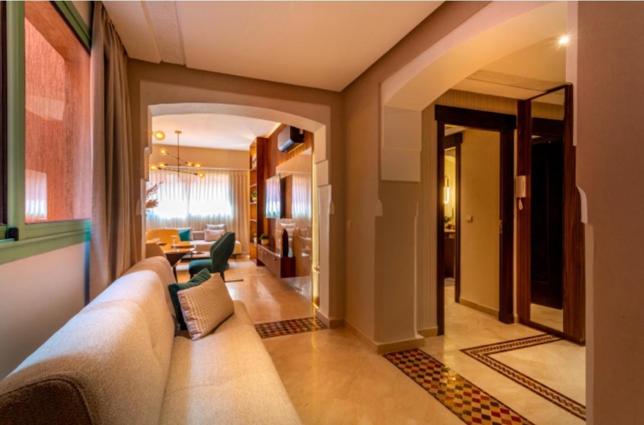 Logement De Luxe Avec Piscine, Hivernage Marraquexe Exterior foto
