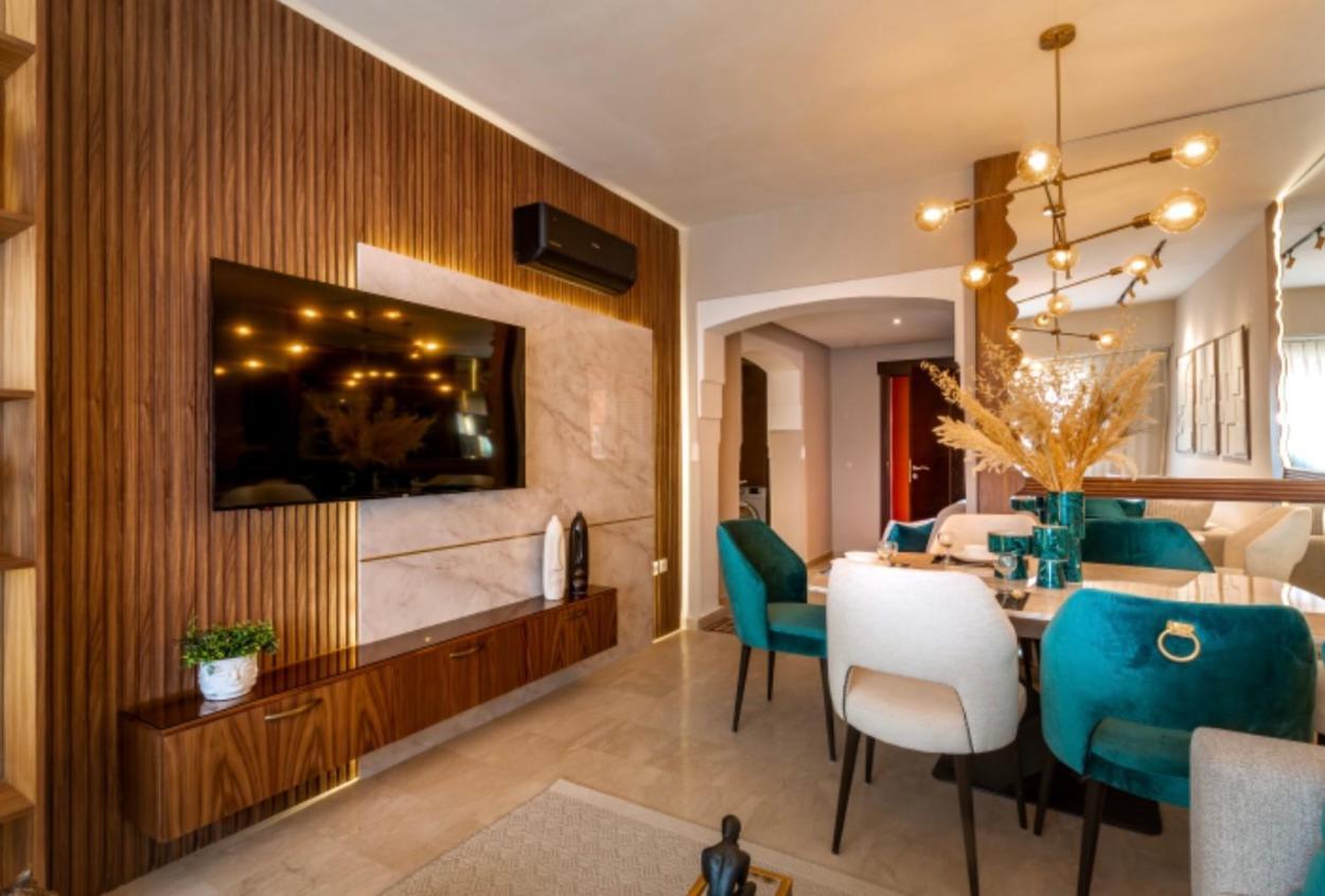 Logement De Luxe Avec Piscine, Hivernage Marraquexe Exterior foto